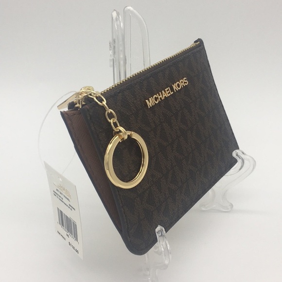 Jet Set Travel Sm TZ Coinpouch W ID Leather Brown - Picture 6 of 8